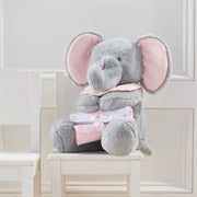 Mud Pie Baby PINK ELEPHANT GIFT SET