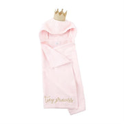 Mud Pie Baby PRINCESS BABY HOODED TOWEL