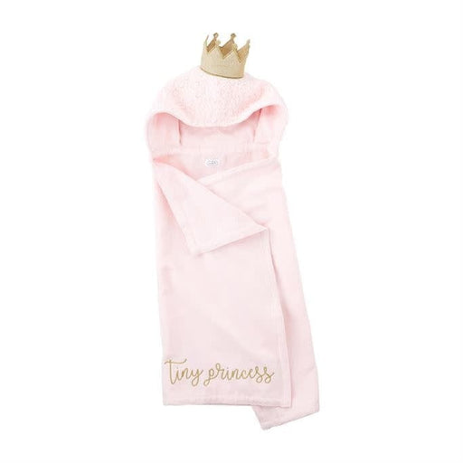 Mud Pie Baby PRINCESS BABY HOODED TOWEL
