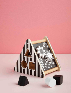 Mud Pie Baby Triangle Shape Sorter Set