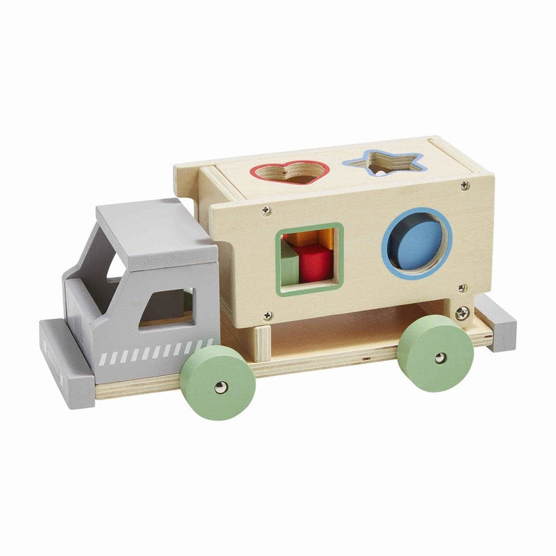 Mud Pie Baby Truck Shape Sorter Set