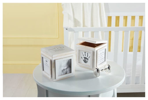 Mud Pie Baby WOODEN PHOTO KEEPSAKE BOX