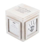 Mud Pie Baby WOODEN PHOTO KEEPSAKE BOX