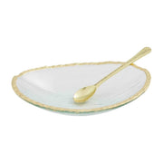 Mud Pie Bowls Gold Edge Dip Bowl Set