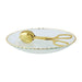 Mud Pie Bowls Gold Edge Serving Bowl Set