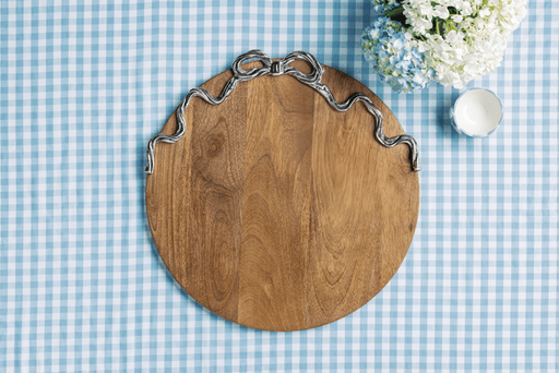 Mud Pie Bread Board Mud Pie Bow Wood Board