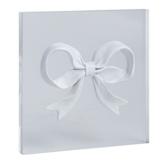 Mud Pie Decor Mud Pie Thin Bow Intaglio Plaque