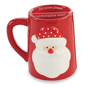 Mud Pie Deer Marshmallow Stash Mugs - Reindeer or Santa