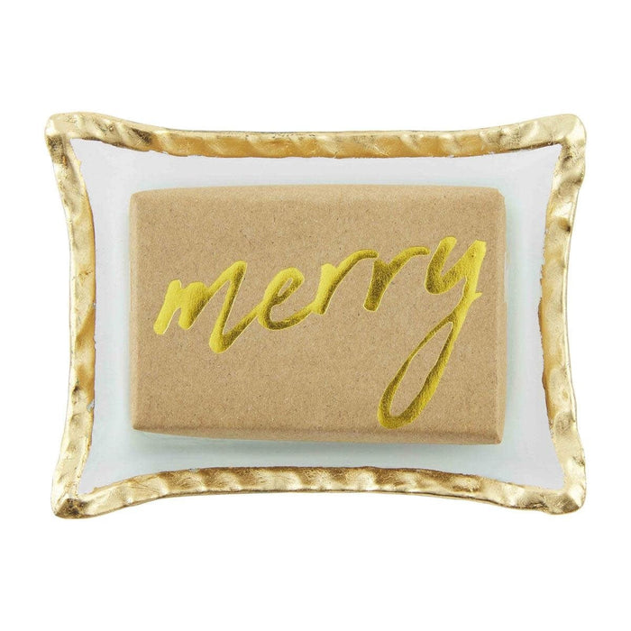 Mud Pie MERRY GLASS SOAP BAR SET