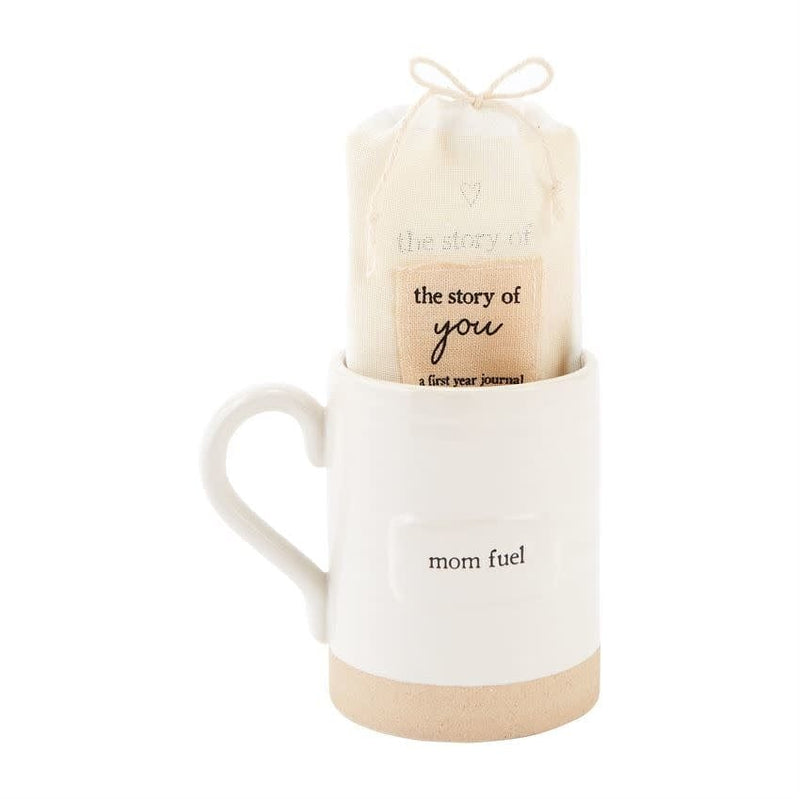 Mud Pie Mom Fuel Mug And Journal Set