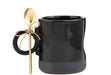 Mud Pie Mugs Black Coffee Mug Set