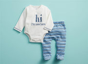 Mud Pie NEW HERE 2PC SET