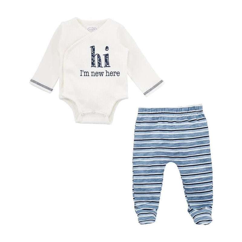 Mud Pie NEW HERE 2PC SET
