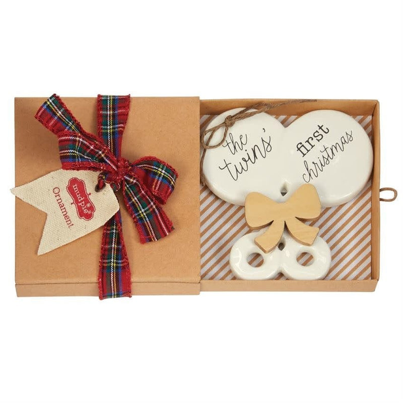 Mud Pie Ornaments The Twins First Christmas Ornament