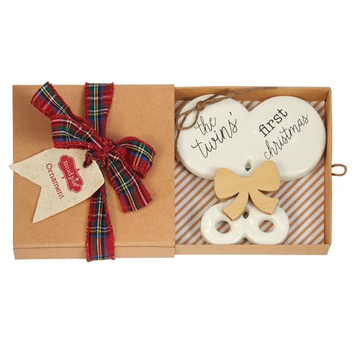 Mud Pie Ornaments The Twins First Christmas Ornament