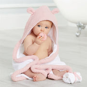 Mud Pie PINK BABY BATH TIME GIFT SET