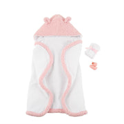 Mud Pie PINK BABY BATH TIME GIFT SET