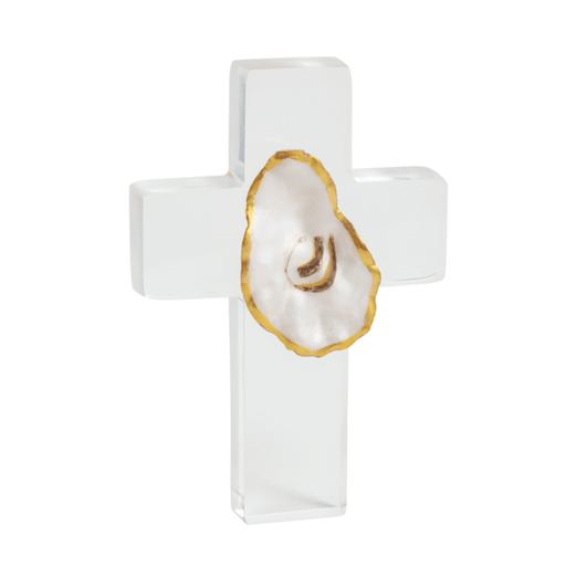 Mud Pie Religious Items Mud Pie Resin Oyster Cross