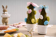 Mud Pie Spring Mud Pie Large Moss Easter Egg Tree