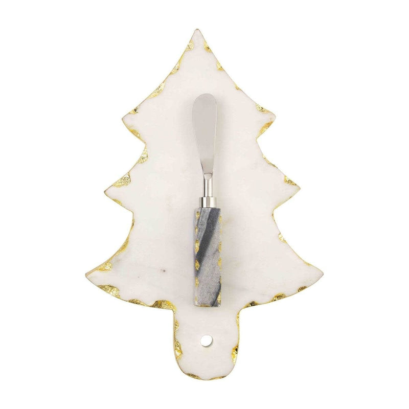 Mud Pie Trees Gold Edge Tree Board Set