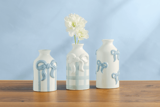 Mud Pie Vase Mud Pie Large Bow Bud Vase