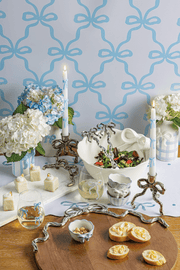 Mud Pie Vase Mud Pie Small Striped Bow Bud Vase