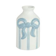Mud Pie Vase Mud Pie Small Striped Bow Bud Vase