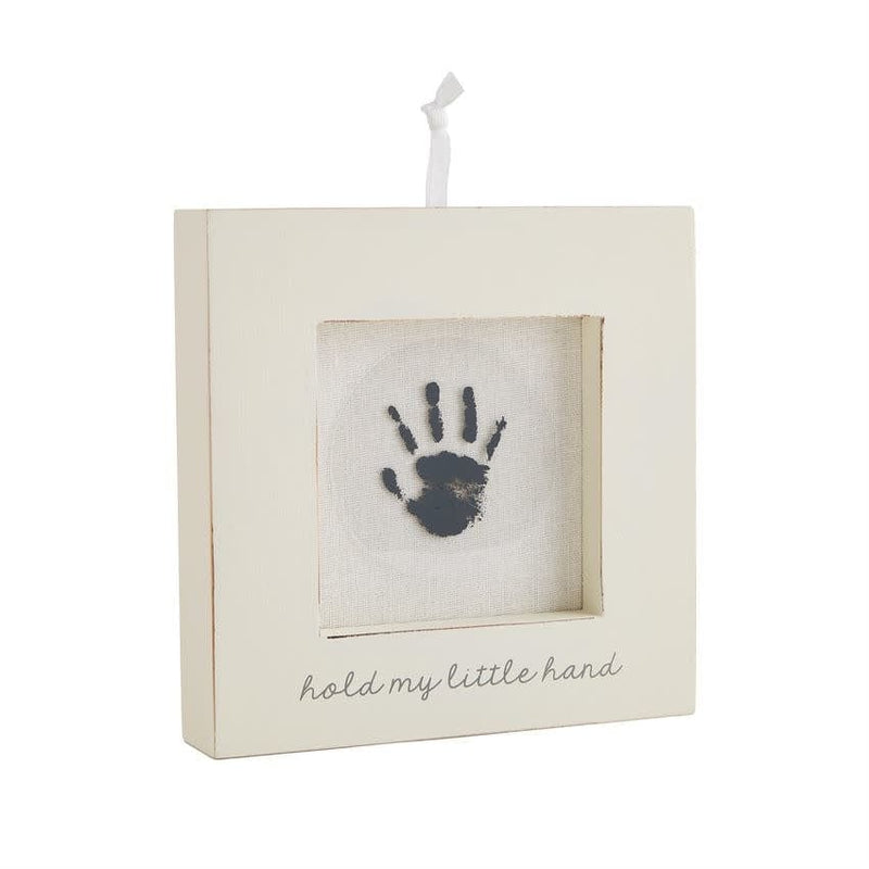 Mud Pie Vases WHITE HAND AND FOOT PRINT