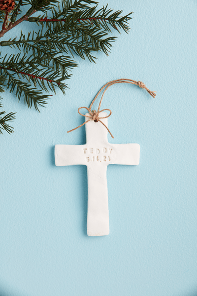 MudPie Baby Keepsake Cross Kit