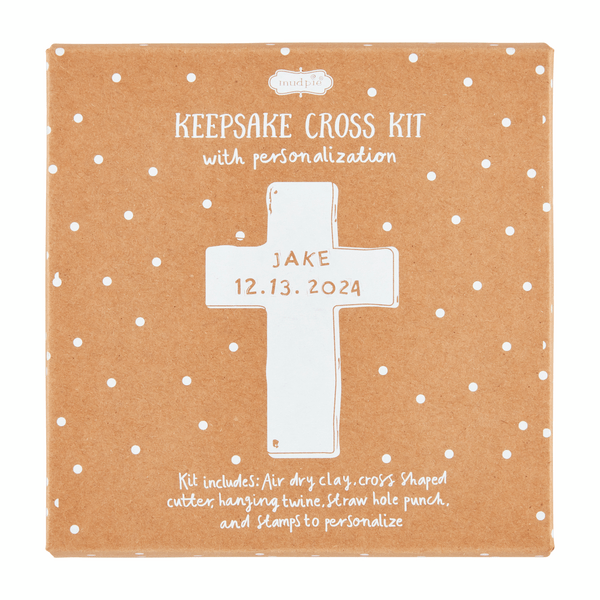 MudPie Baby Keepsake Cross Kit