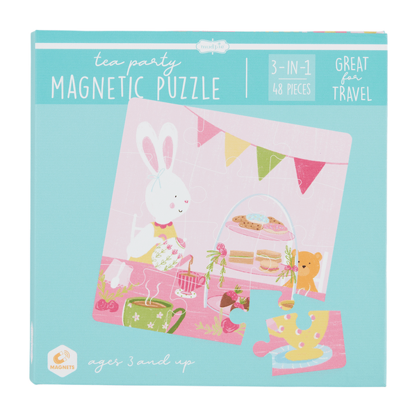 MudPie Baby Tea Party Magnetic Puzzle Set