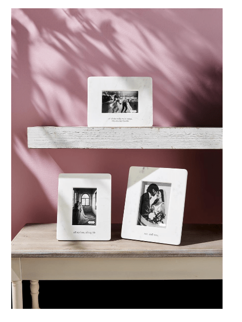MudPie Frame All The Walk Marble Frame