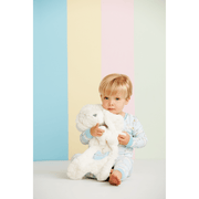 MudPie Unclassified Blue Bunny Toddler Pajamas