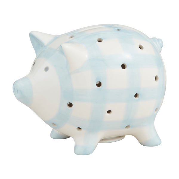 MudPie Unclassified Blue Light Up Piggy Bank