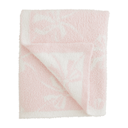 MudPie Unclassified Bow Chenille Blanket