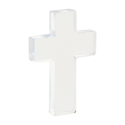 MudPie Unclassified Clear Resin Cross