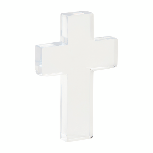 MudPie Unclassified Clear Resin Cross