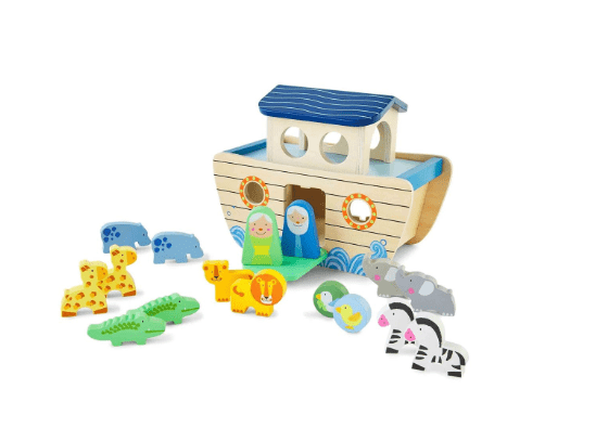MudPie Unclassified Noah'S Ark Shape Sorter Set