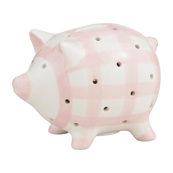 MudPie Unclassified Pink Light-Up Piggy Bank