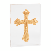 MudPie Unclassified Tall Cross Acrylic Cross Plaque