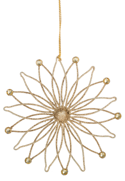 Gold Starburst Ornaments (Copy)