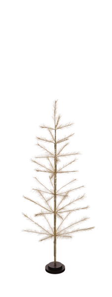 LED Light Up 4 Feet Gold Tree