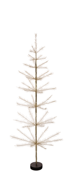 LED Light Up 5 Feet Gold Tree