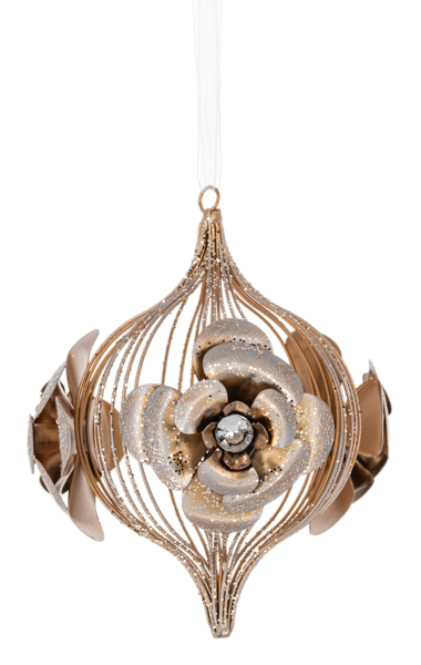 Wire-Work Flower Ornaments