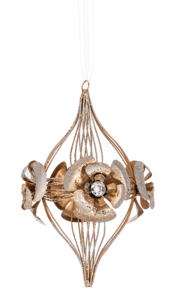 Wire-Work Flower Ornaments