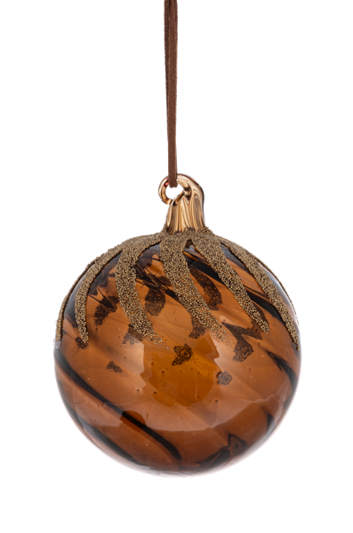 Beaded Swirl Ornament - Small