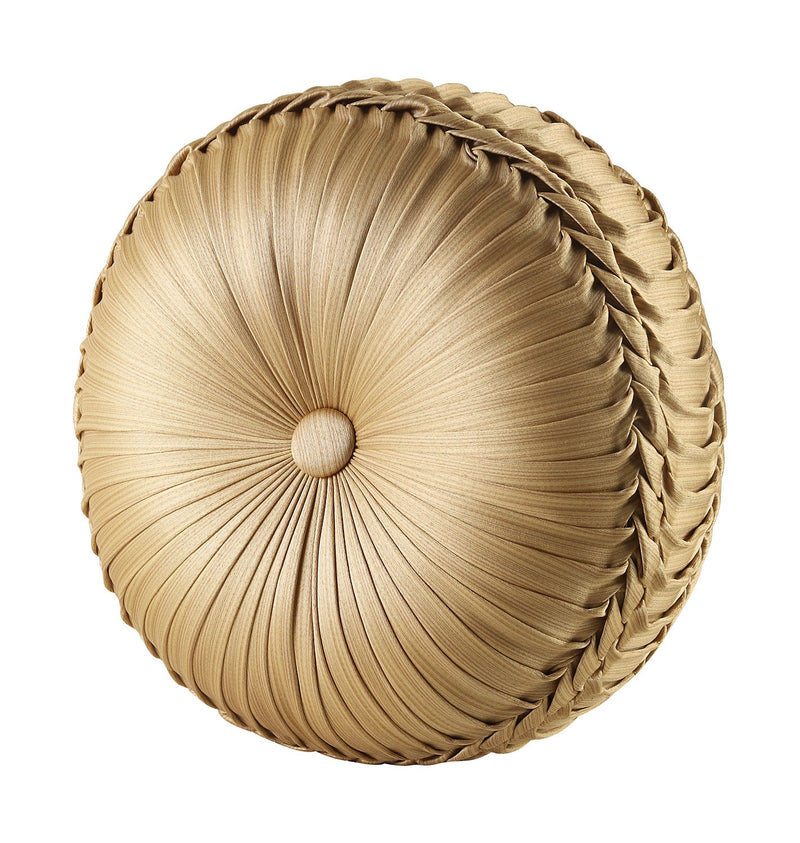 Napoleon Tufted Round Decorative Throw Pillow