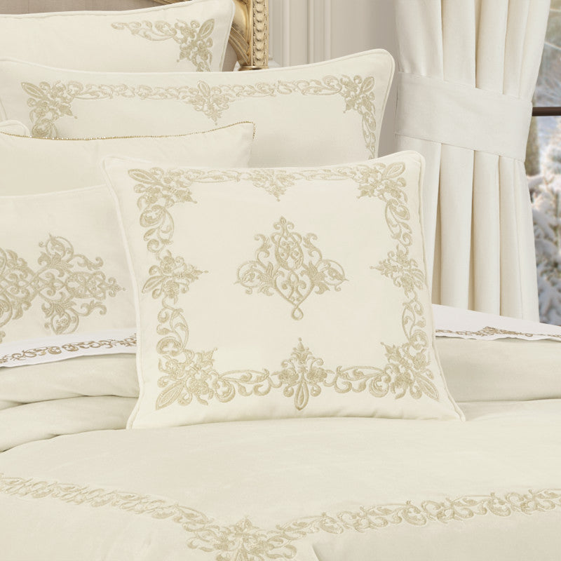 Noelle 18" Square Decorative Throw Pillow