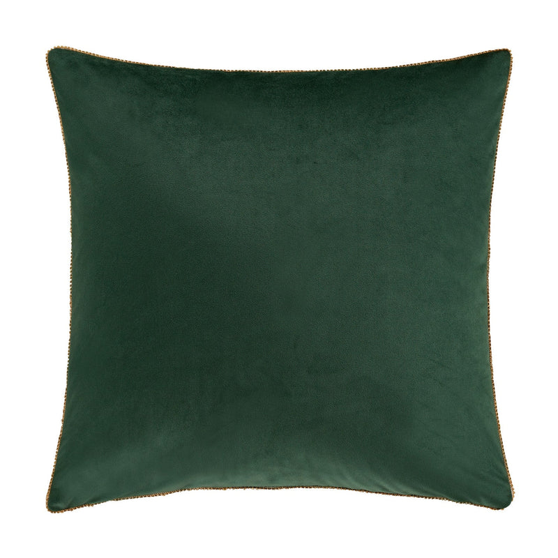 Noelle 18" Square Embellished Decorative Throw Pillow