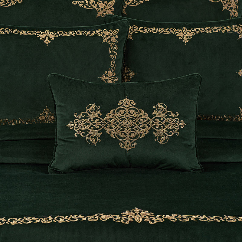 Noelle Boudoir Embellished Decorative Throw Pillow